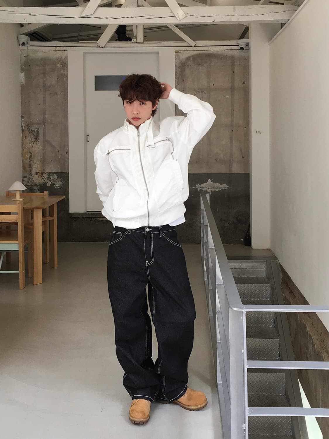 호아이보 미스티 지퍼 패디드 점퍼 상품이미지4