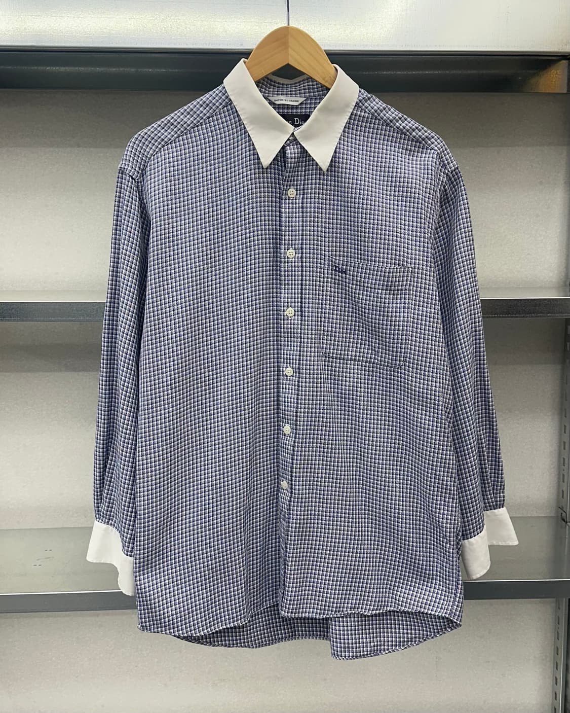 (100)90'S 크리스챤 디올 체크셔츠-M1613 상품이미지1