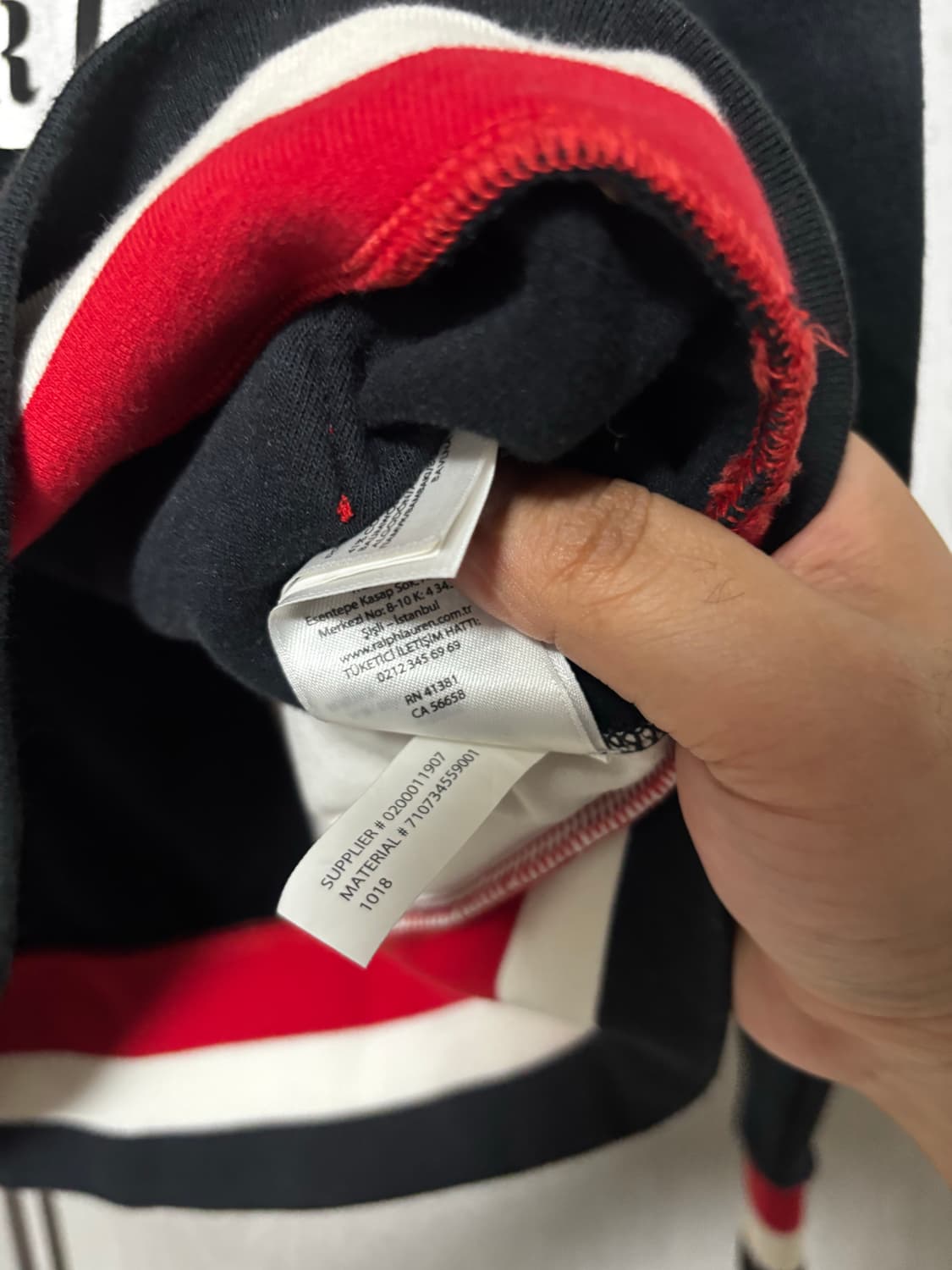 폴로랄프로렌 블랙라벨 1992 스타디움 후디stadium hoodie 상품이미지6