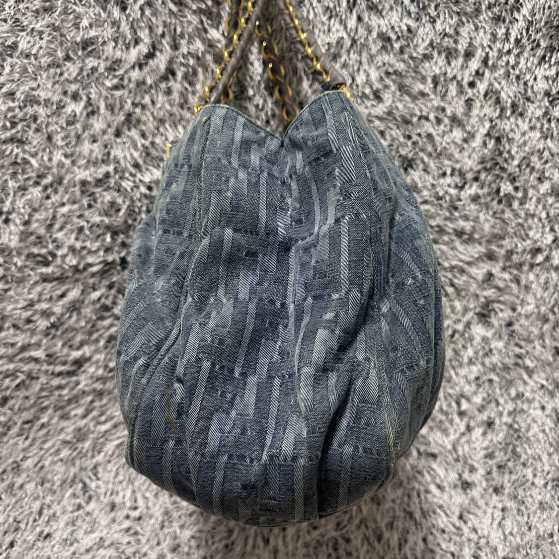 펜디 주카 데님 미아백 빈티지 상품이미지3