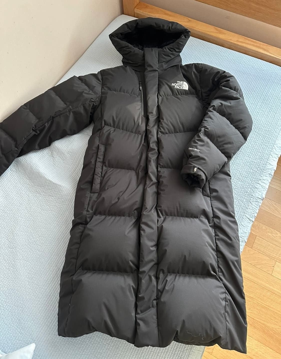 노스페이스 롱패딩 블랙 색상 XL(105)  상품이미지1