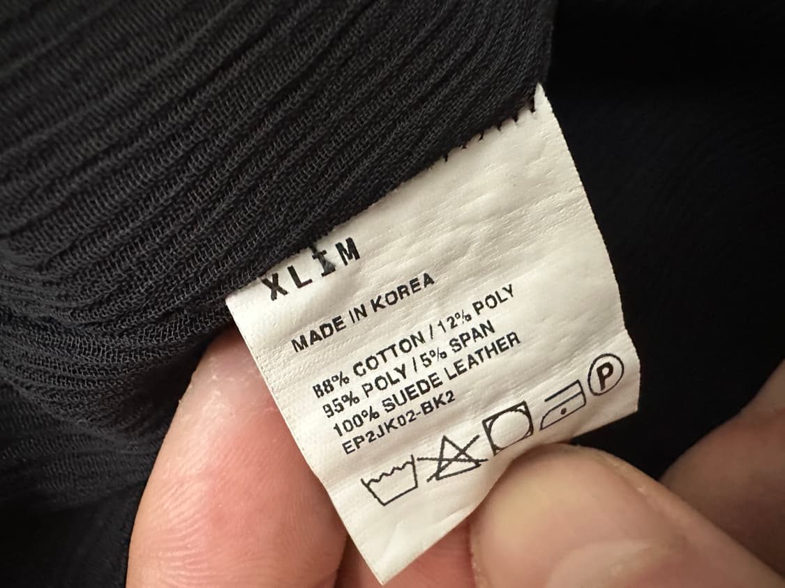 [3] xlim ep.2 02 jacket black  상품이미지5