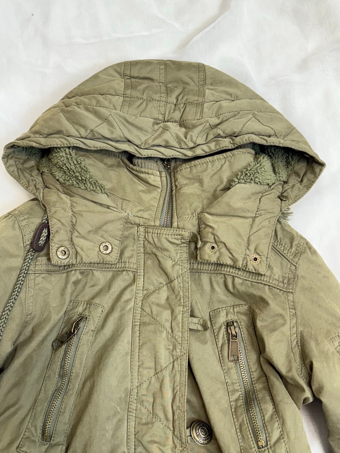 Jpn 시보리포인트 야상자켓 상품이미지4