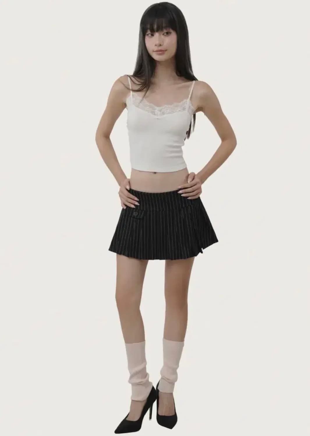 클리시어 크림도넛 슬리브리스 상품이미지1