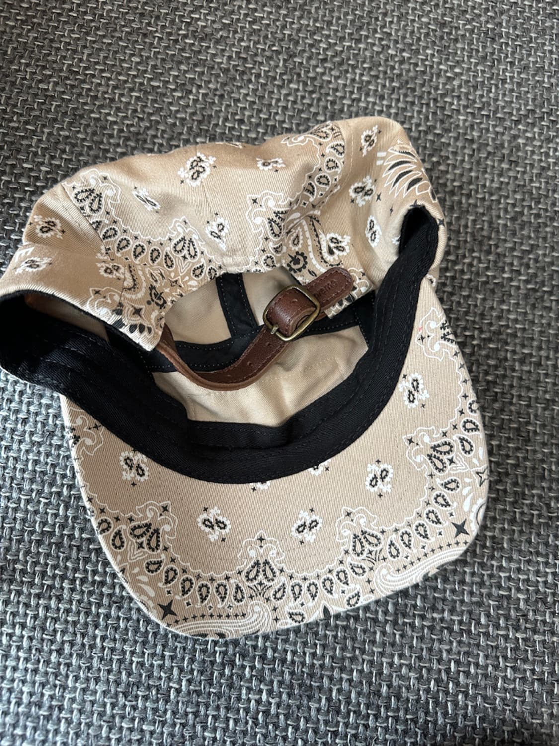 슈프림 페이즐리 반다나 캠프캡 상품이미지2