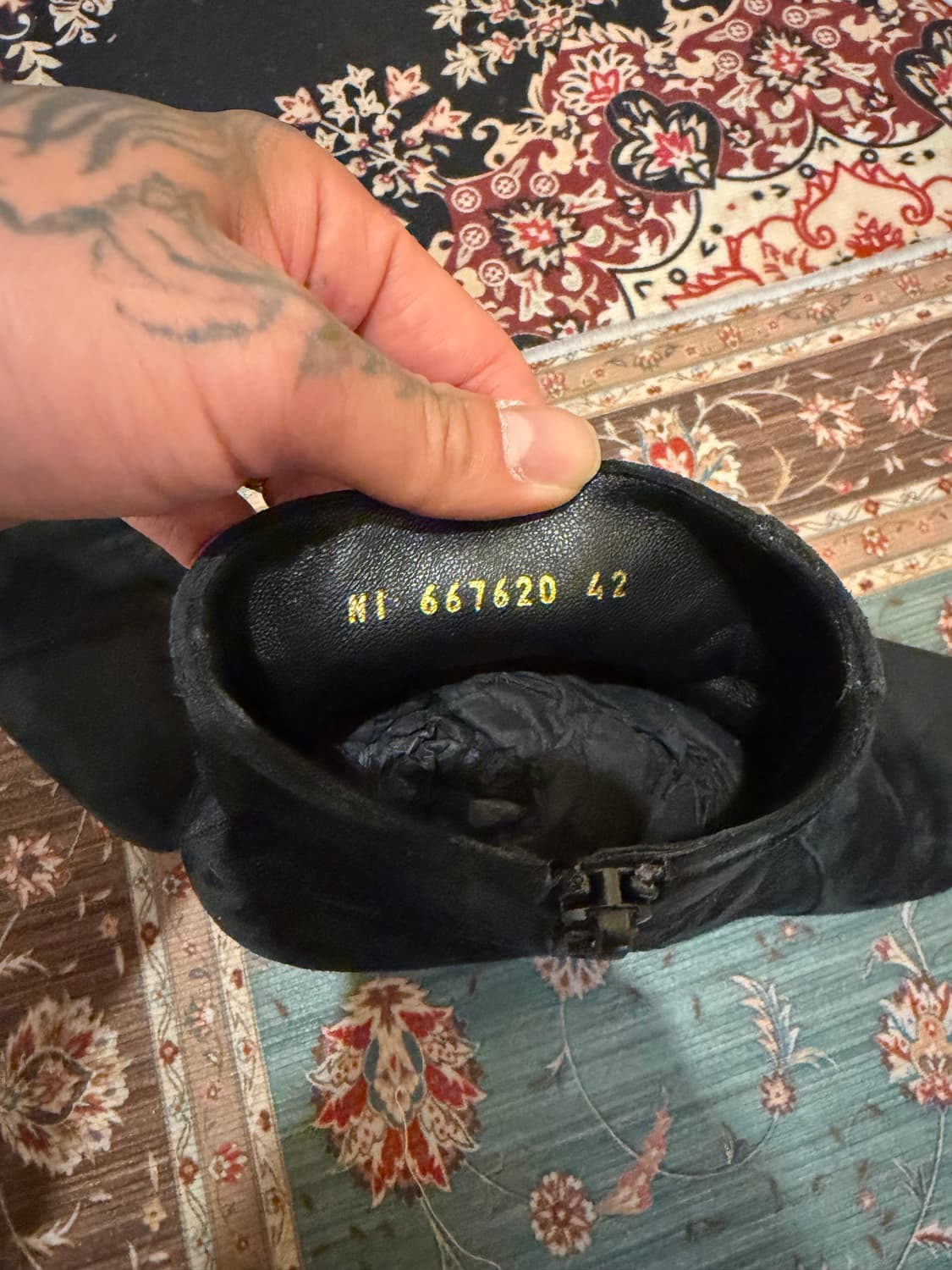 생로랑 바실리 스웨이드 부츠 상품이미지4