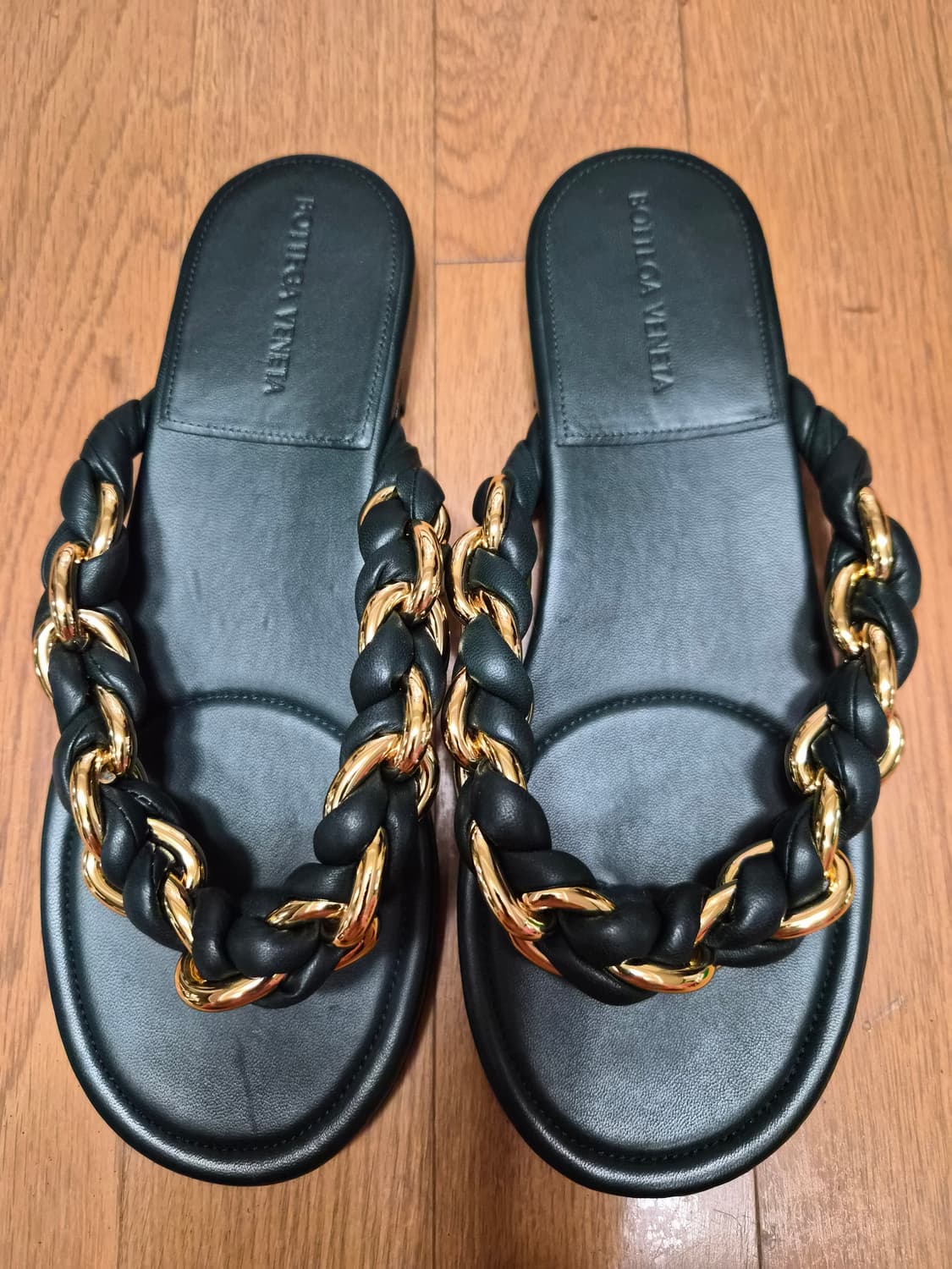 (정품) 보테가베네타 나파가죽 슬리퍼 36.5 (명품 샌들 여자 신발) 상품이미지2