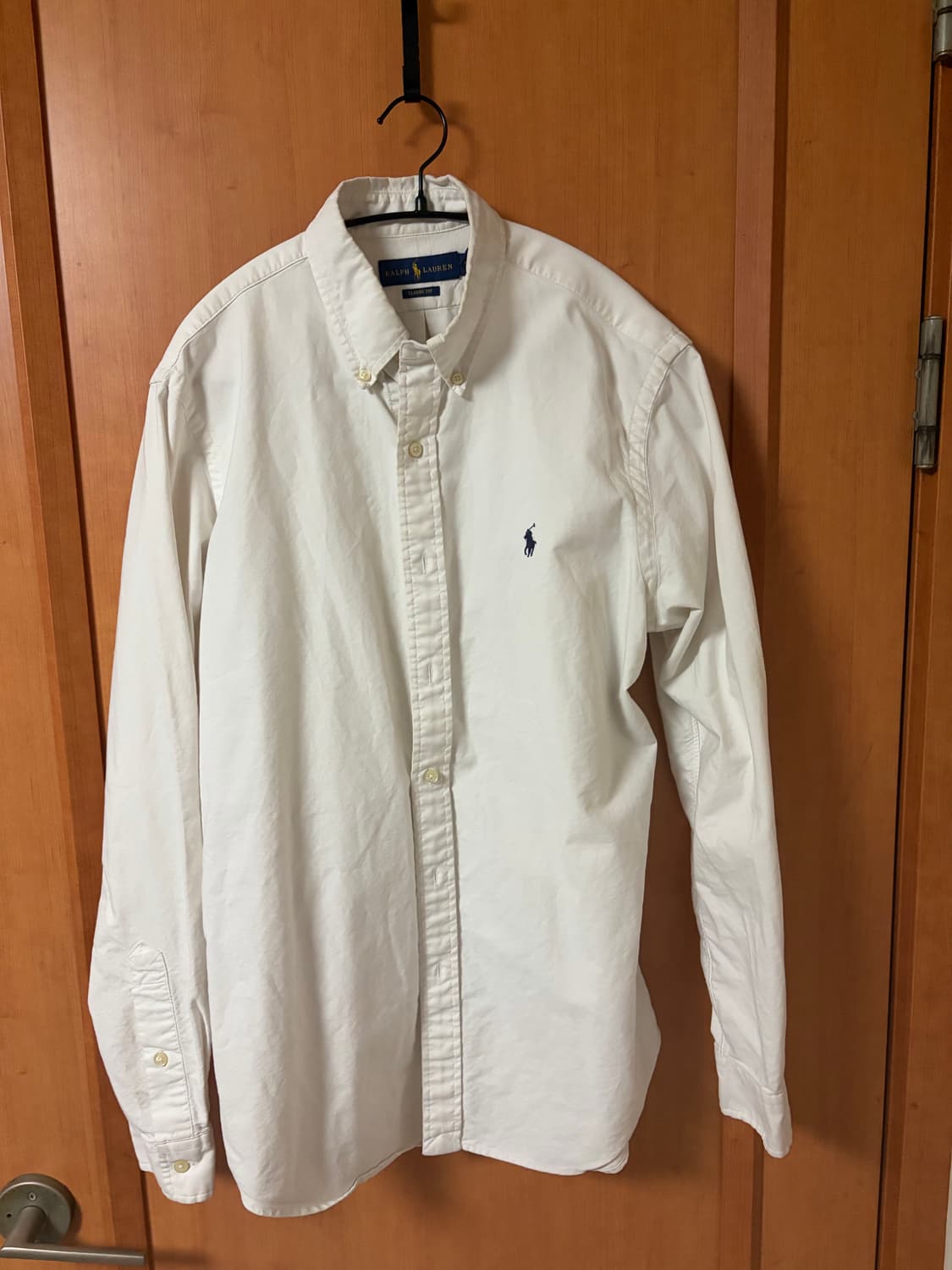 폴로랄프로렌 클래식핏 옥스포드 셔츠 화이트 M 상품이미지1