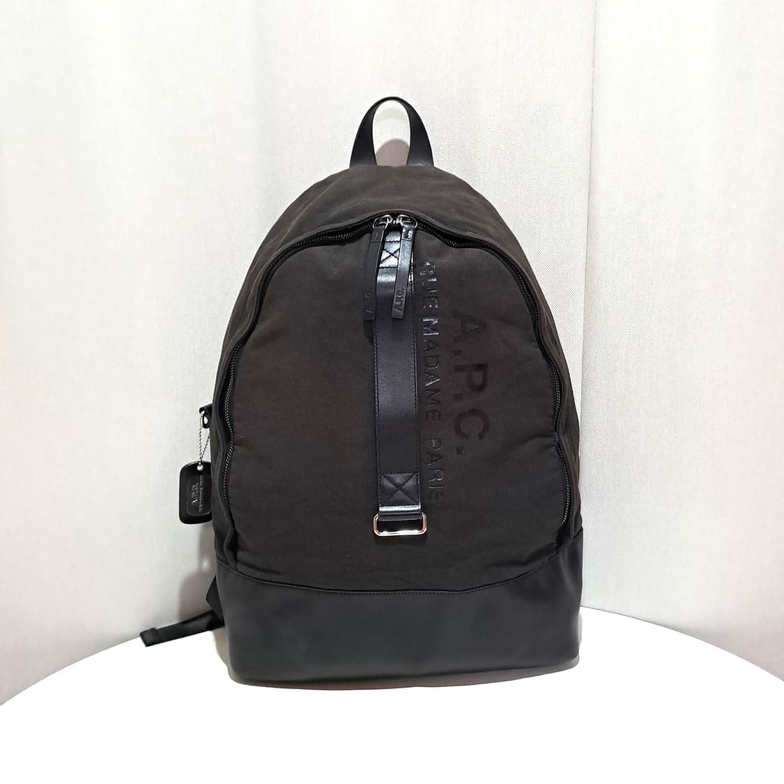 (택포) A.P.C 아페쎄 센스 가죽배색 백팩 C87 상품이미지1