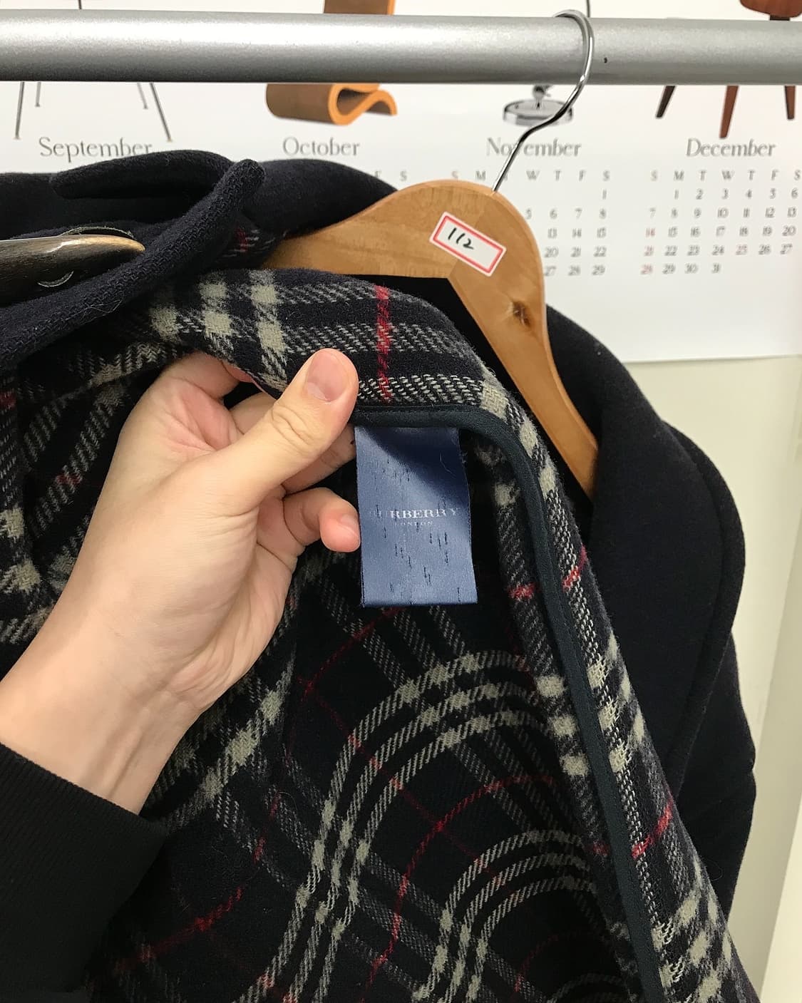 버버리 울 더플 코트 상품이미지5