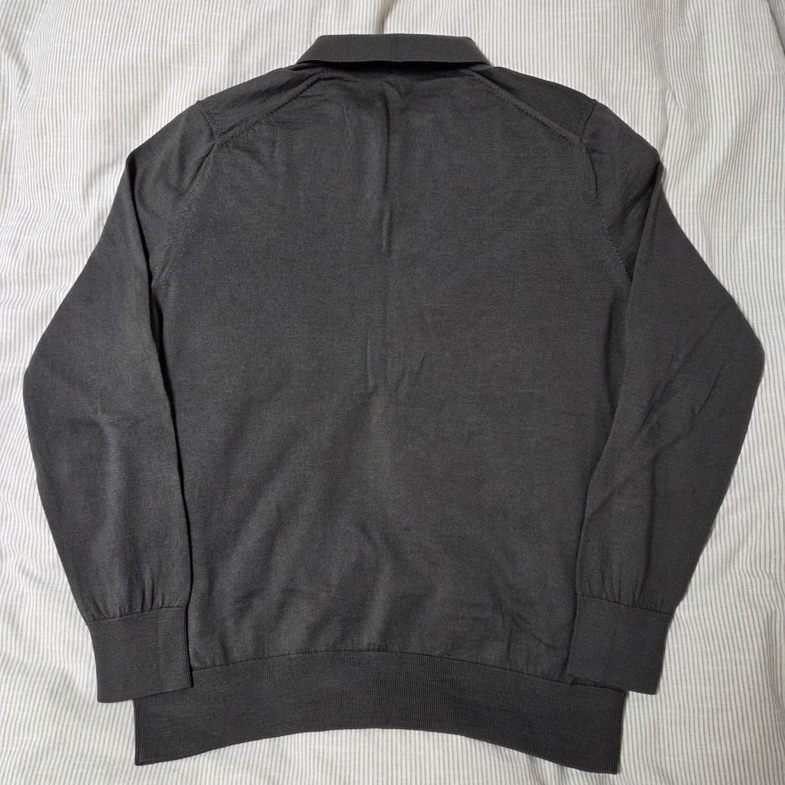 아르켓 메리노 폴로 니트 스웨터 M 98 다크그린  / 긴팔티 상품이미지5