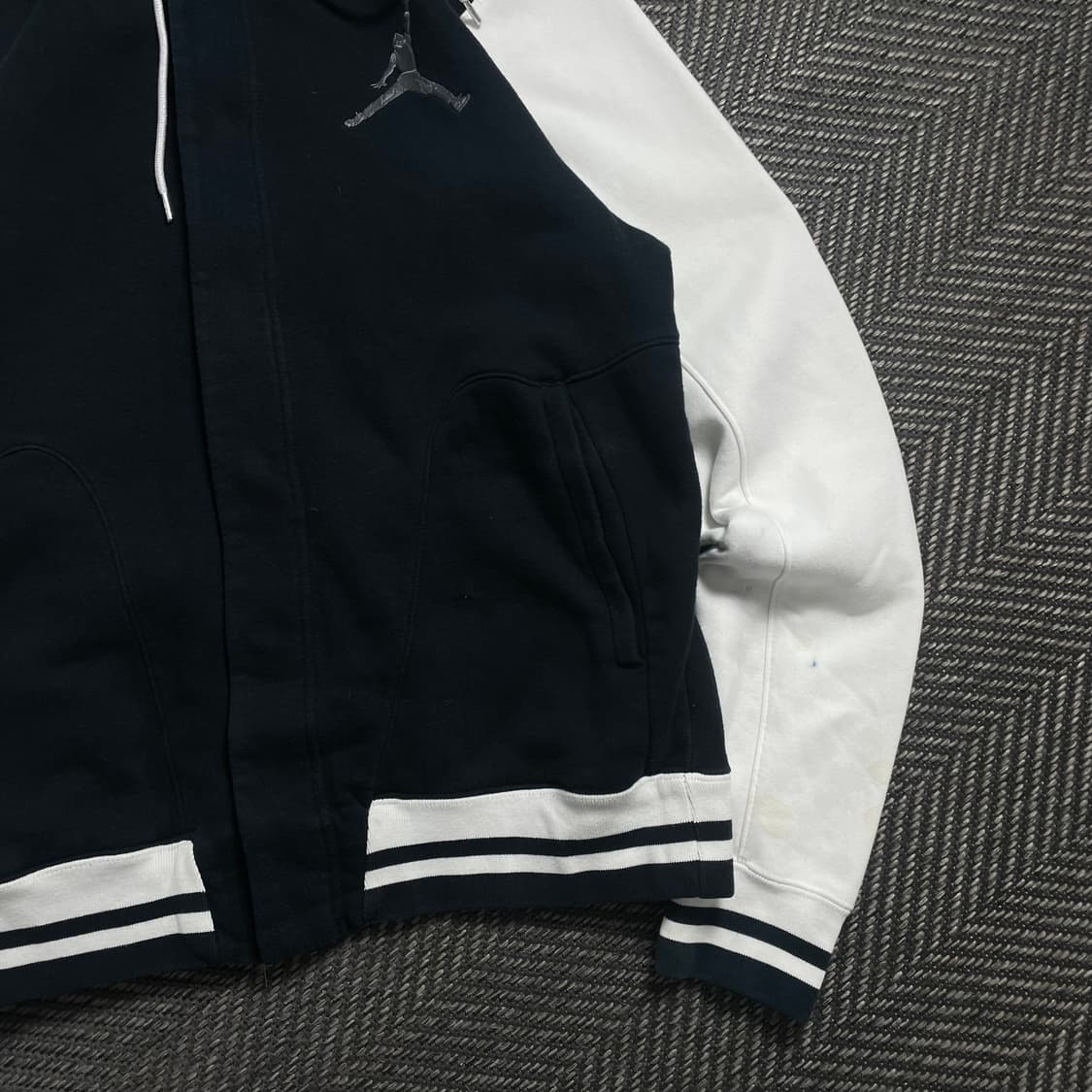 나이키 에어조던 자수로고 스웻 바시티 후드 자켓o 4690 상품이미지2