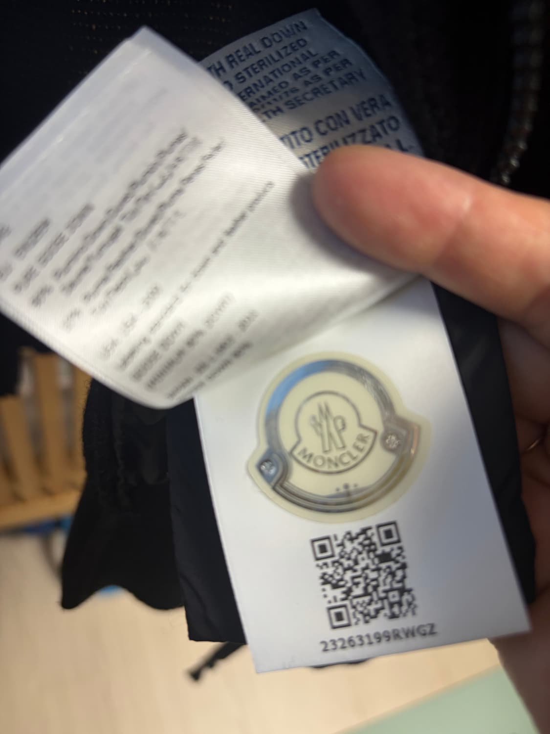 몽클레어 울 니트패딩 가디건 상품이미지7