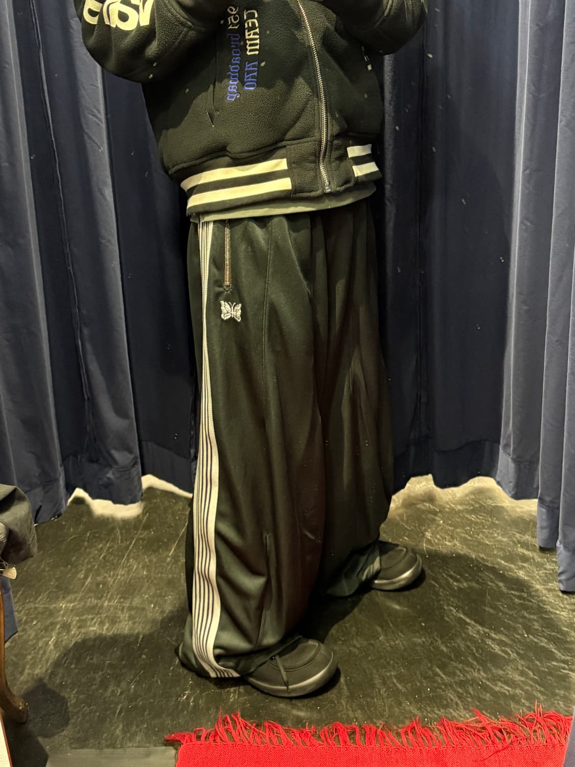 26SS신상 HD track pant poly  와이드팬츠 상품이미지2