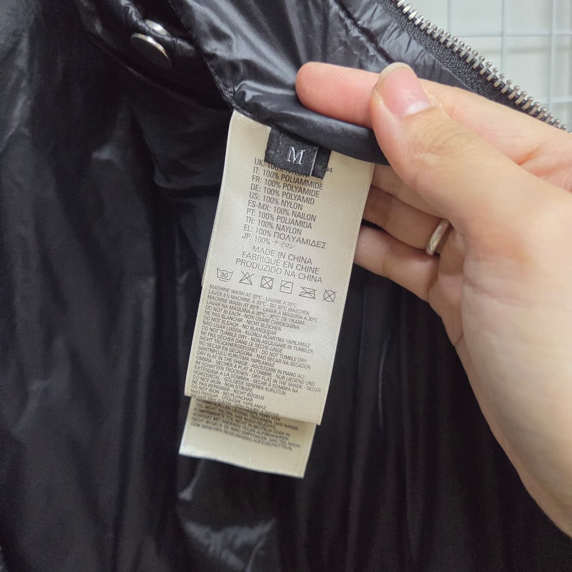 Diesel 패딩(M) 상품이미지5