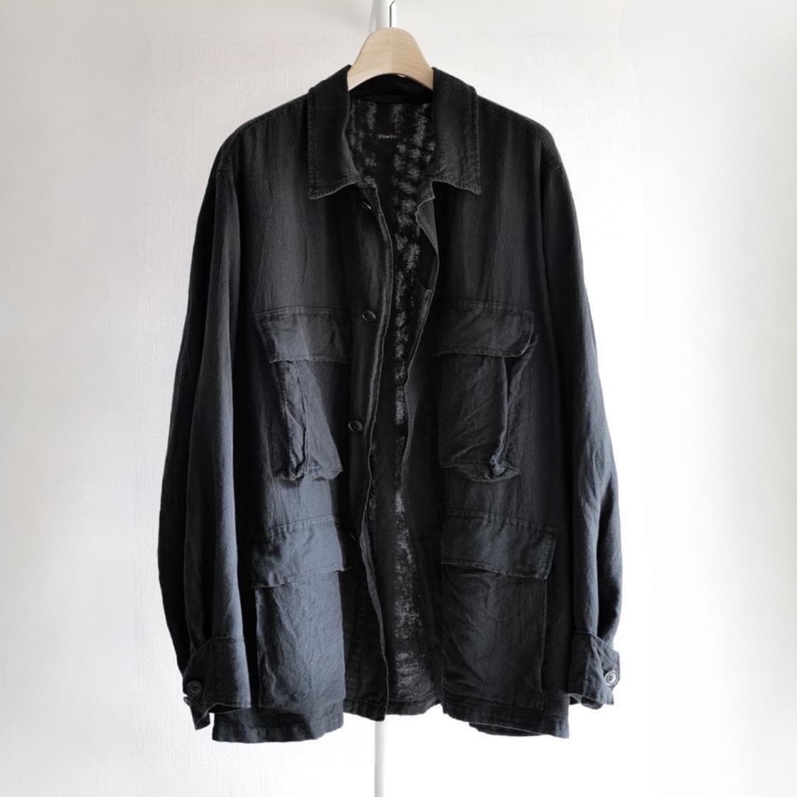 25ss 로우 실크 B.D.U 자켓 상품이미지2