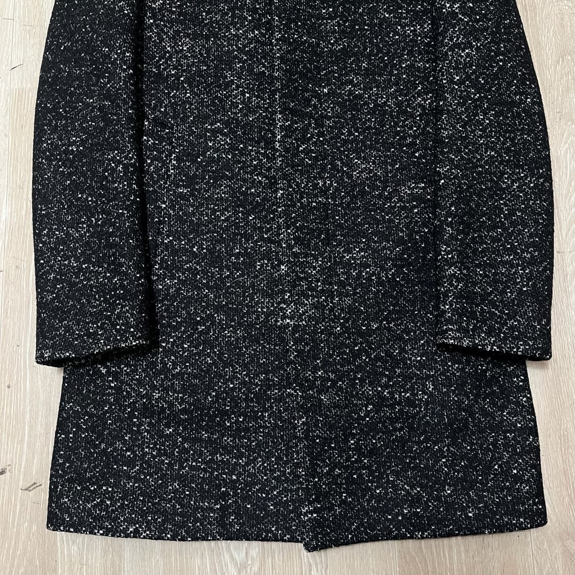 캘빈클라인 스탠다드 누빔 헤링본 싱글 코트 48  상품이미지3