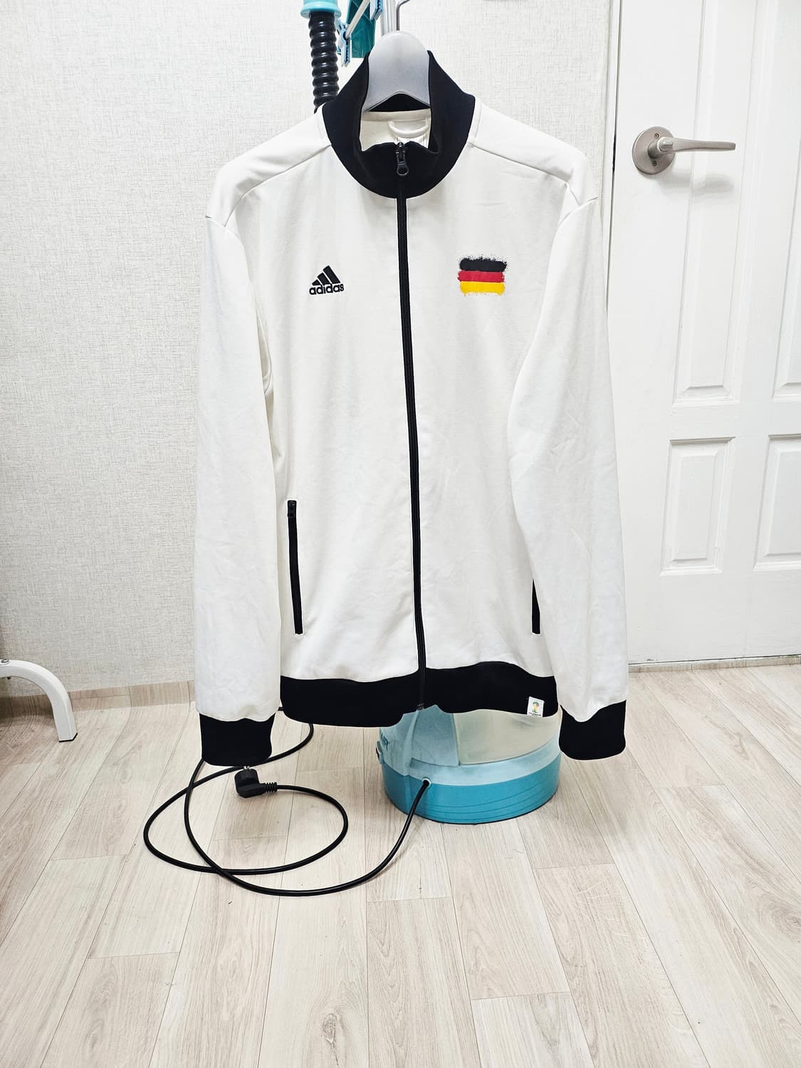 (100)L ☆초희귀☆ 아디다스 독일 브라질월드컵 [화이트] 트랙탑져지 상품이미지1