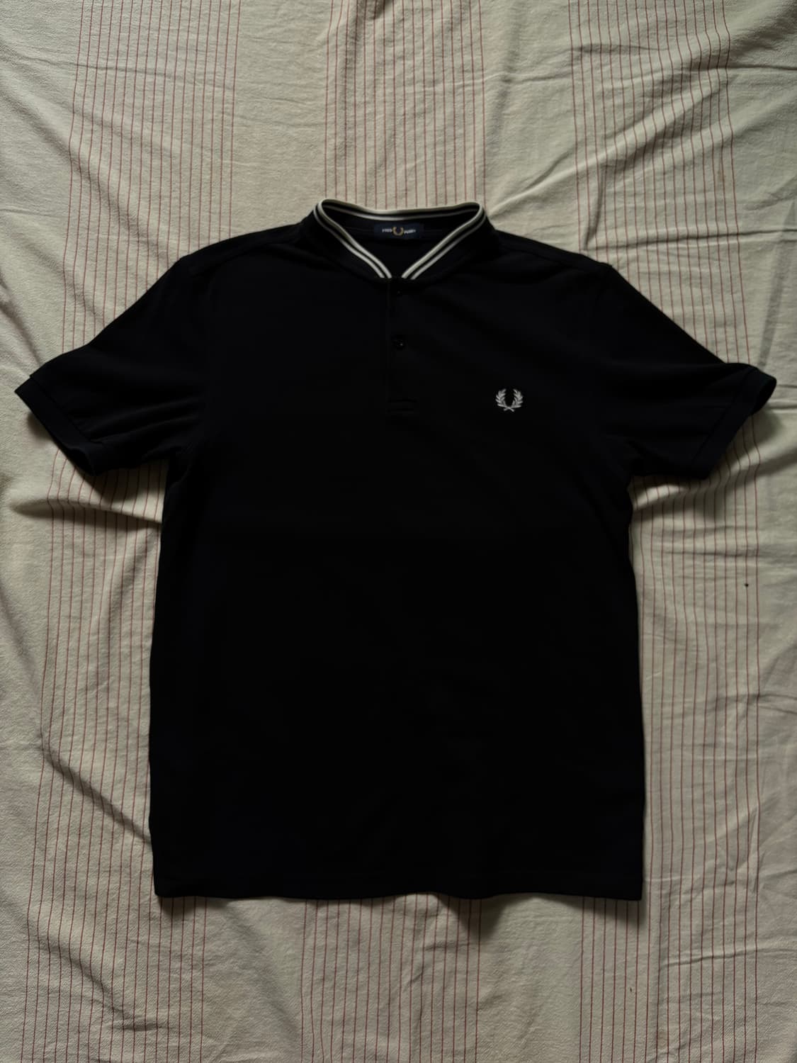 Fred perry 봄버 넥 카라티 상품이미지1