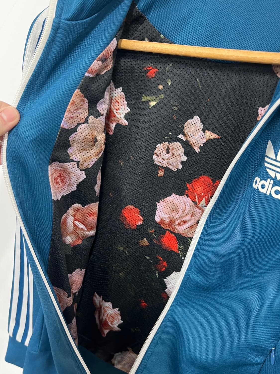 Y2K 아디다스 트레포일 유로파 청록 트랙 져지 상품이미지6