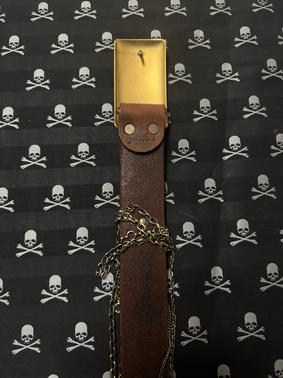 “gunda” Archive chain belt 상품이미지4