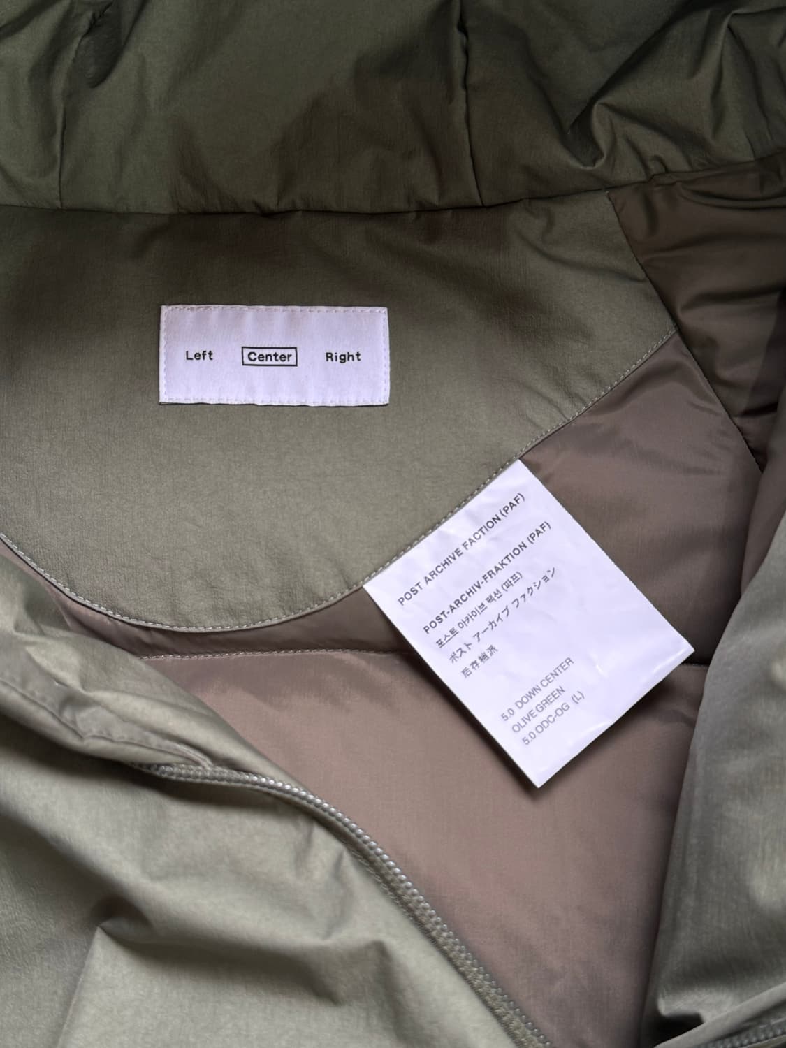 포스트아카이브팩션 5.0 다운센터 상품이미지4