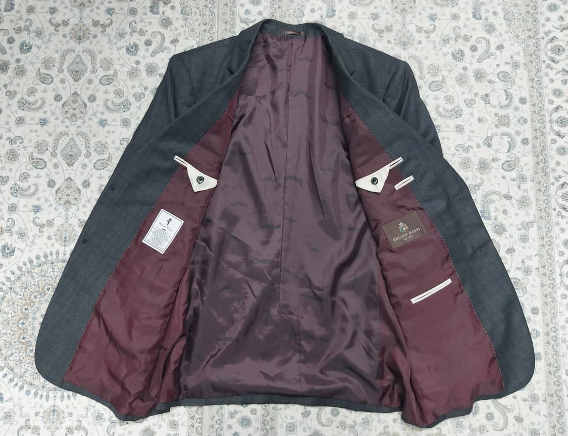 브루노 바피 타탄체크 블레이저 상품이미지2