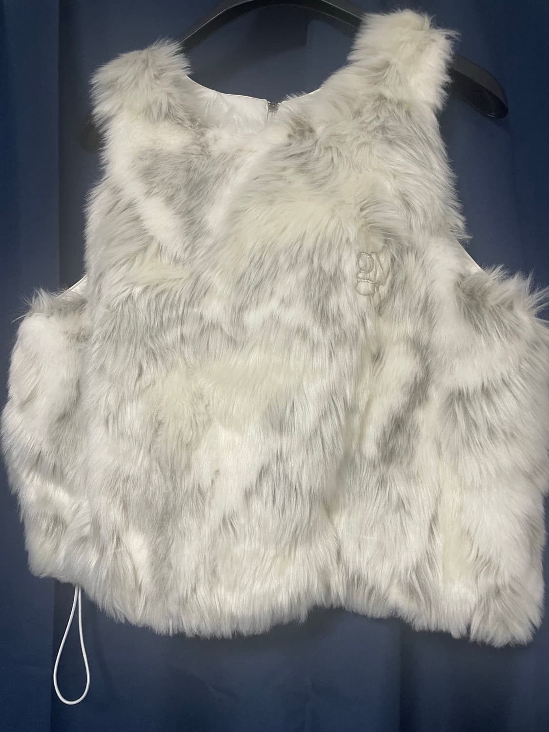 김미더 영 G_TWO_WAY FUR VEST / WHITE 상품이미지5