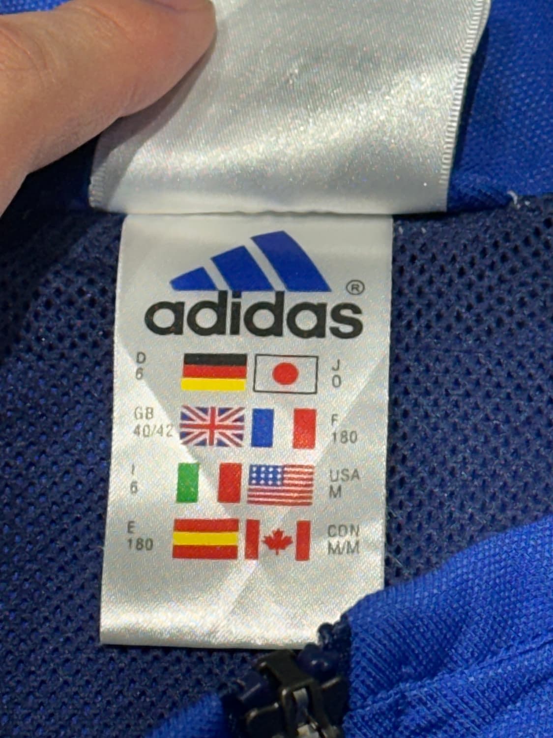04s 아디다스 클럽 트레이닝 자켓 XL 상품이미지7
