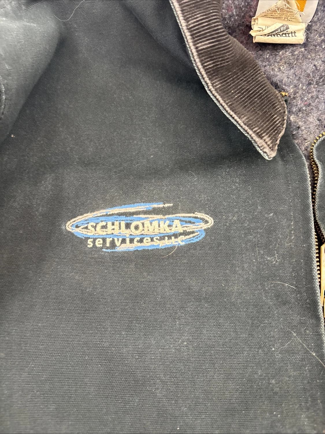 칼하트 J01 빈티지 디트로이트 자켓 블랙 상품이미지7