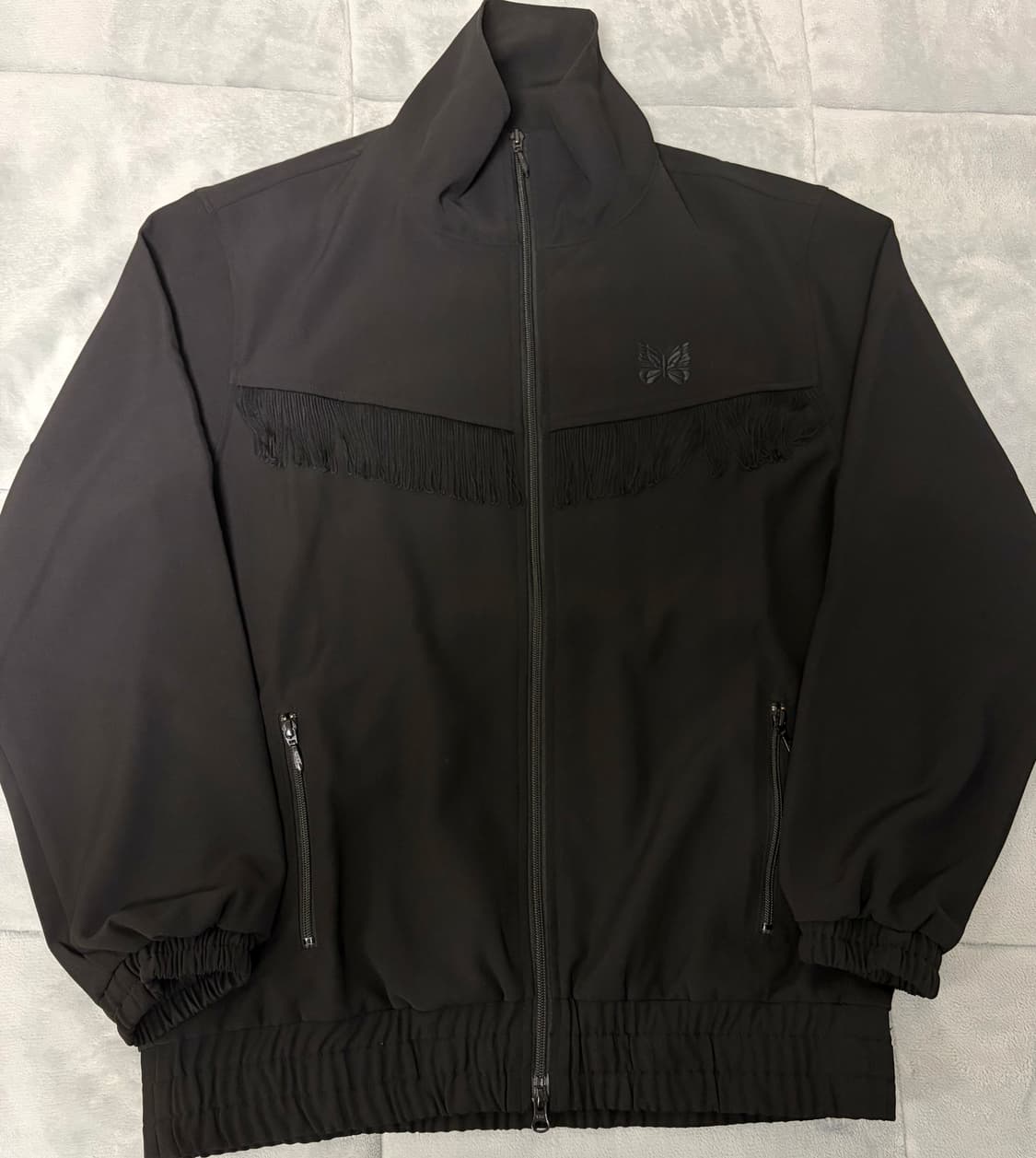 니들스 프린지 트랙자켓 블랙 상품이미지1