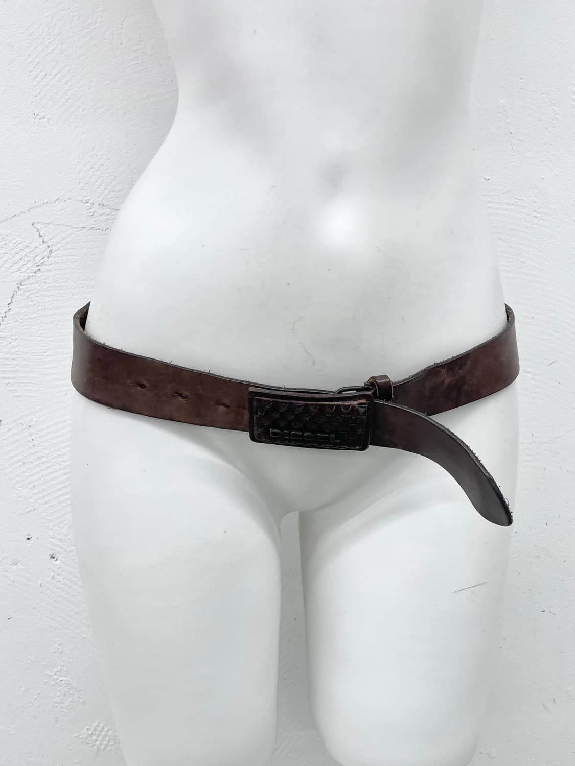 디젤 리얼레더 버클 벨트 상품이미지3