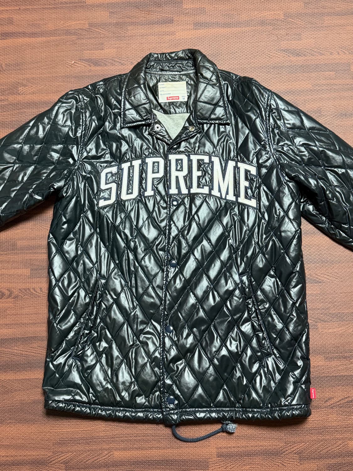 SUPREME 퀄팅 자켓 상품이미지1