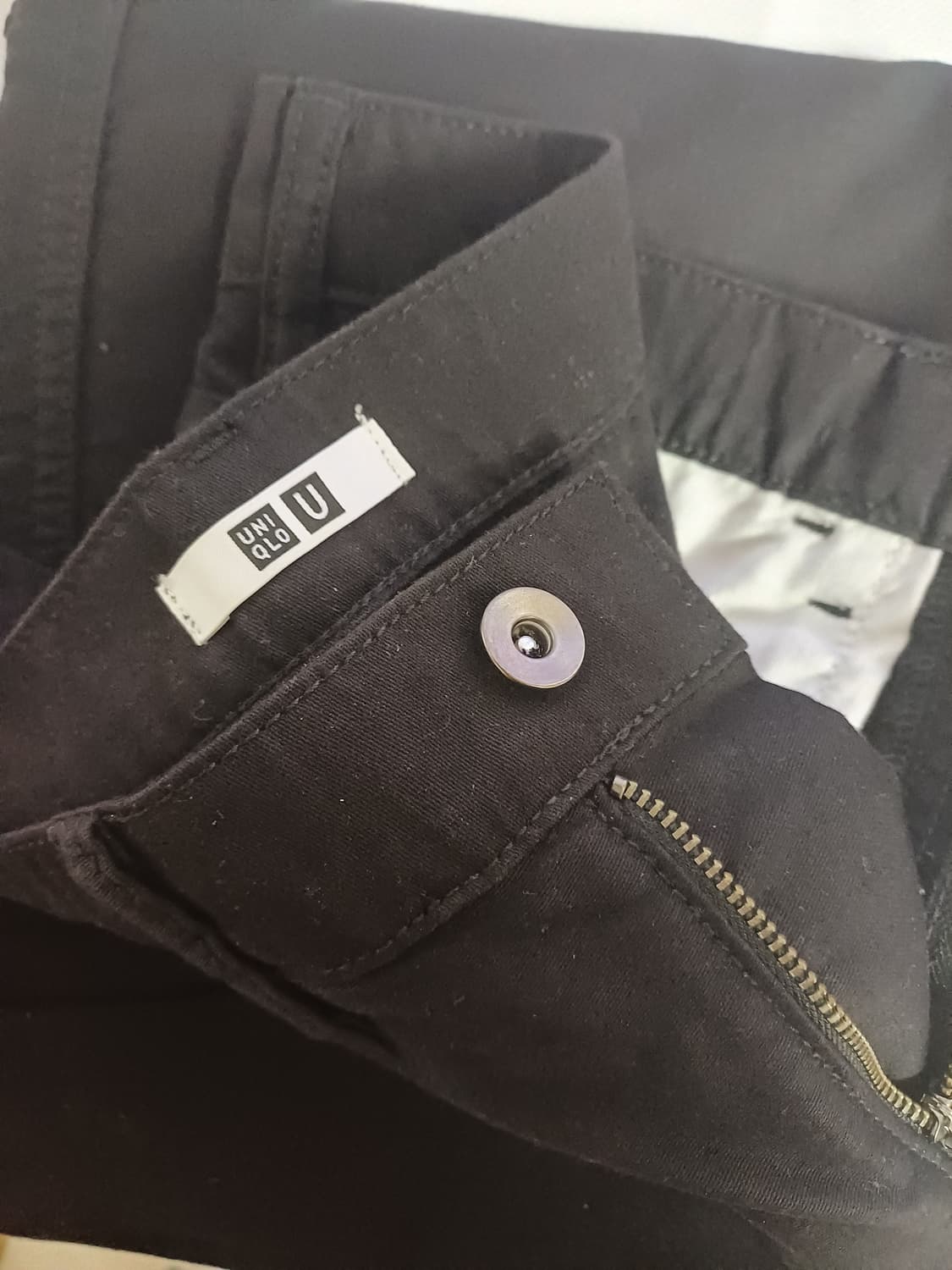 27 유니클로U 라운드진 블랙 상품이미지3