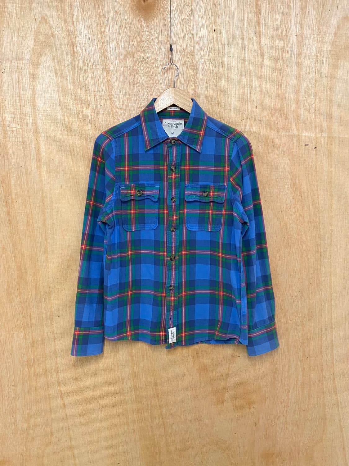 Abercrombie & Fitch check shirts 플란넬 셔츠 상품이미지1
