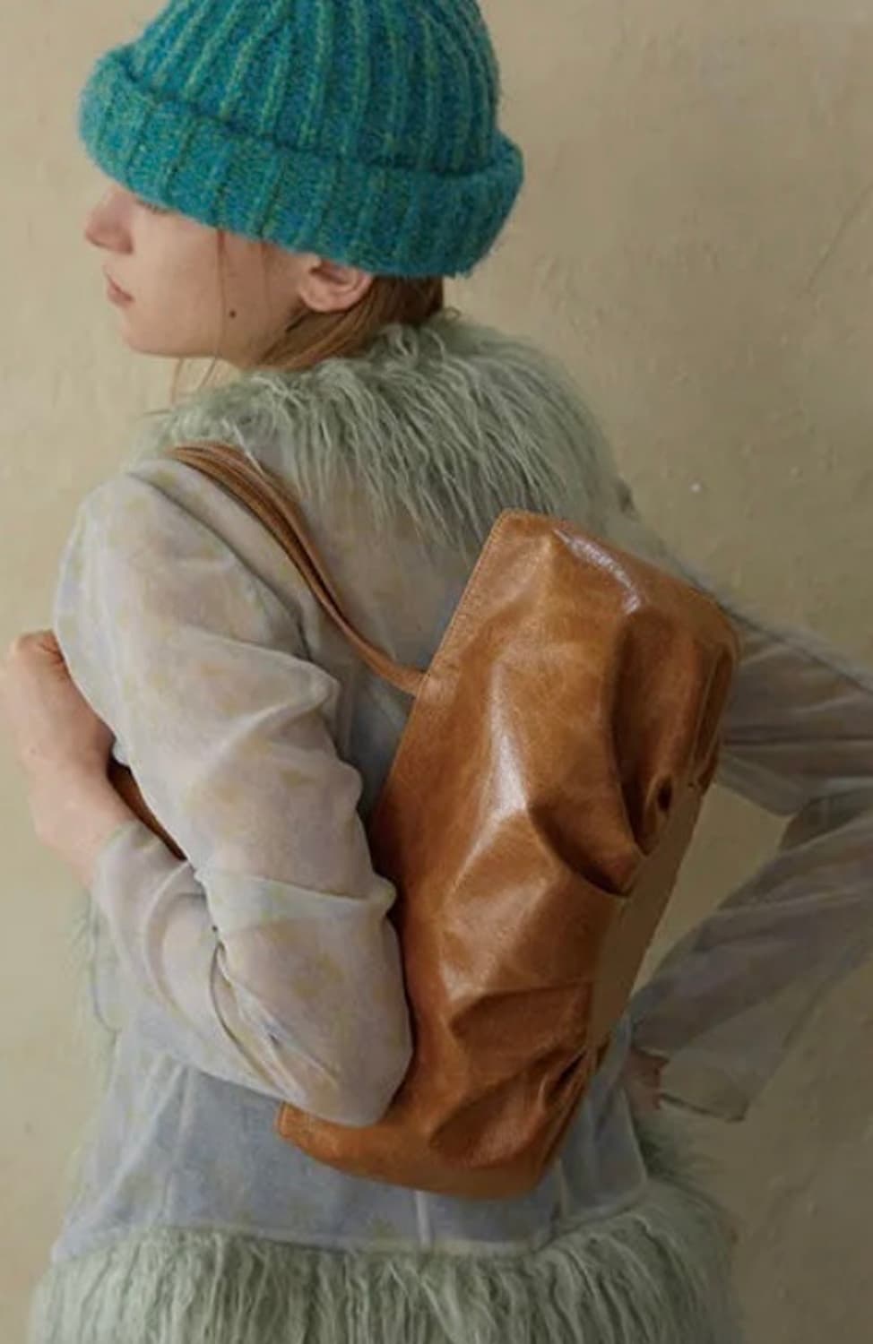 어썸니즈 COW LEATHER BUD BAG 상품이미지2