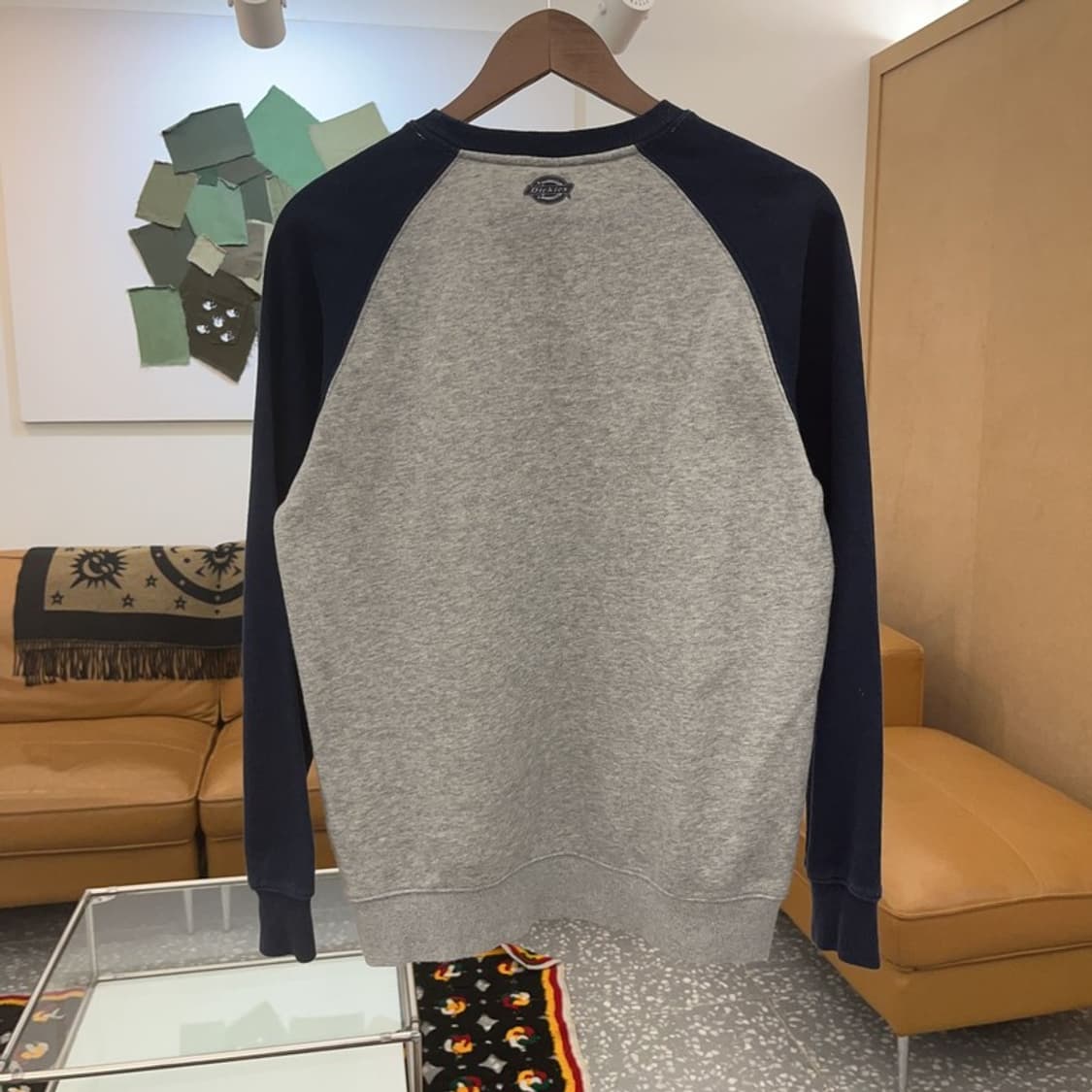 디키즈 스펠아웃 래글런 나그랑 라인 맨투맨 M C07090 상품이미지4