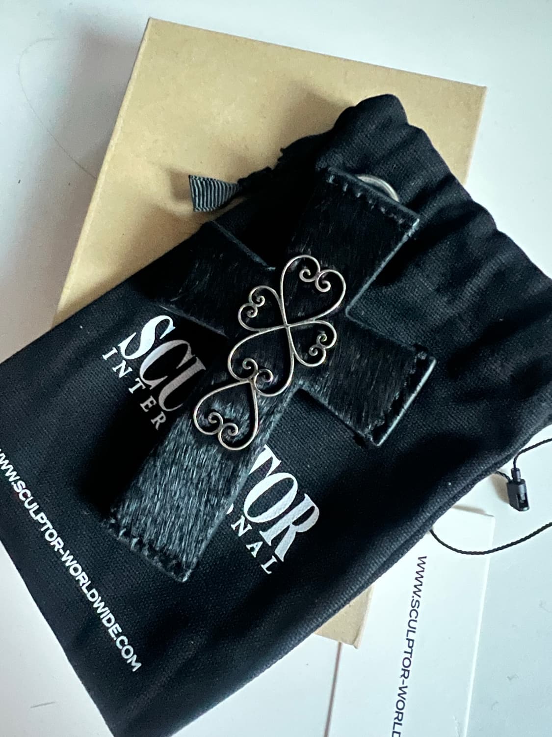 스컬프터 크로스 카드지갑 새상품급 판매 상품이미지2