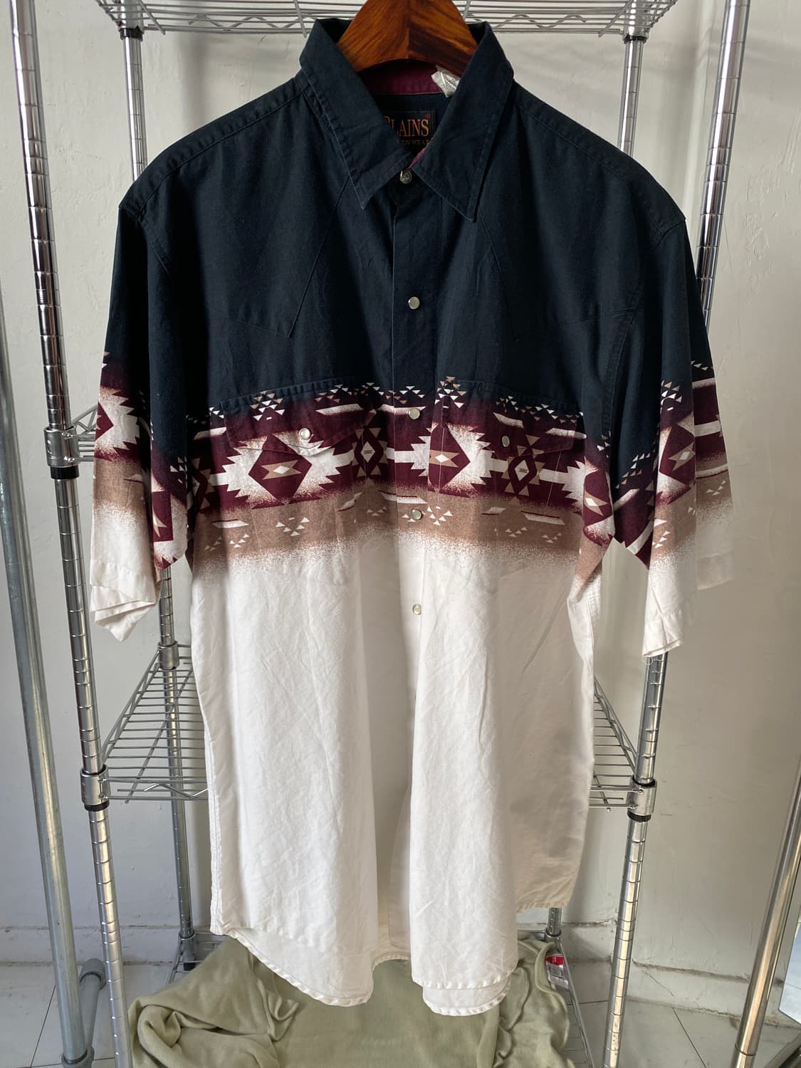 플레인스 웨스턴 셔츠 (Man L) AB1676 상품이미지2