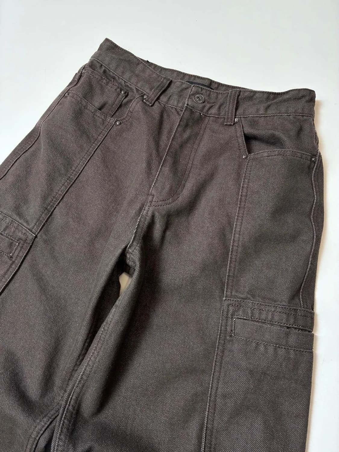 메종미네드 MAISON MINED 와이드 지퍼 데님 팬츠 PN8966 상품이미지2