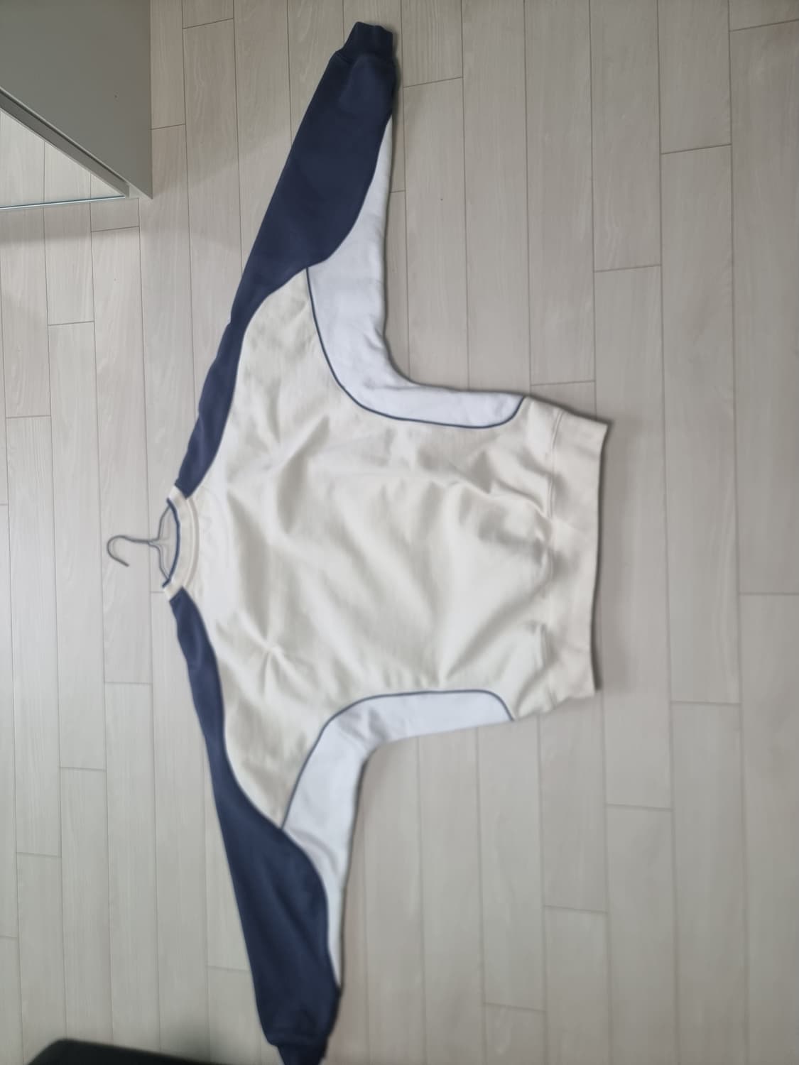 팔라스 스타 스크립트 크루넥 소프트 화이트 L 상품이미지5