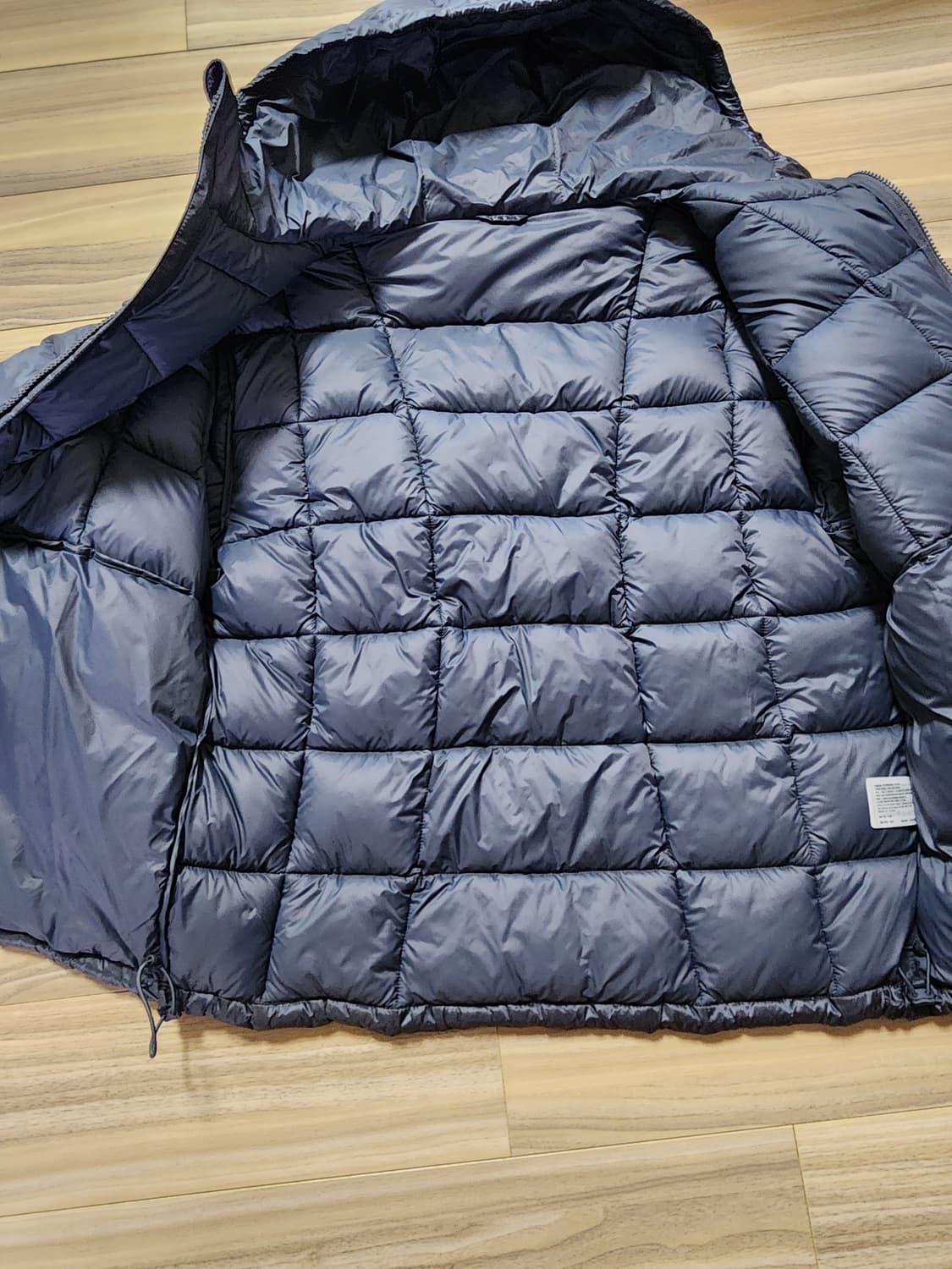 스파오씬라이트후드경량패딩점퍼L 상품이미지8