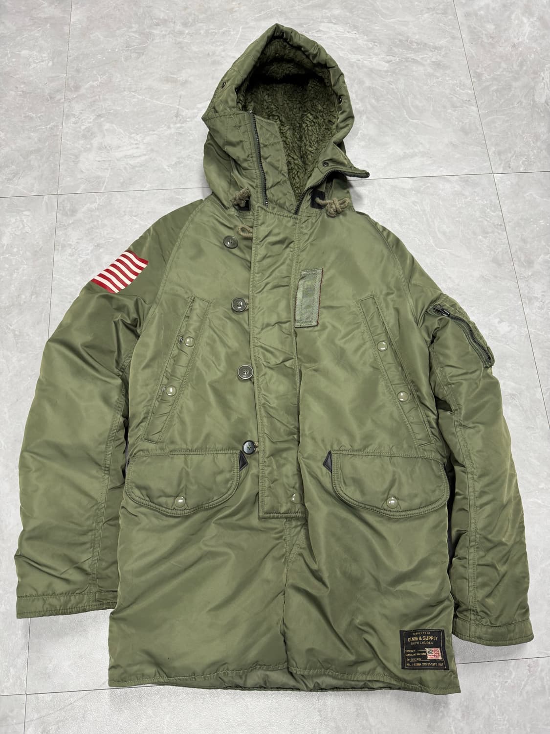 85 데님앤서플라이 N-3B 폴로 랄프로렌 덕다운 상품이미지1