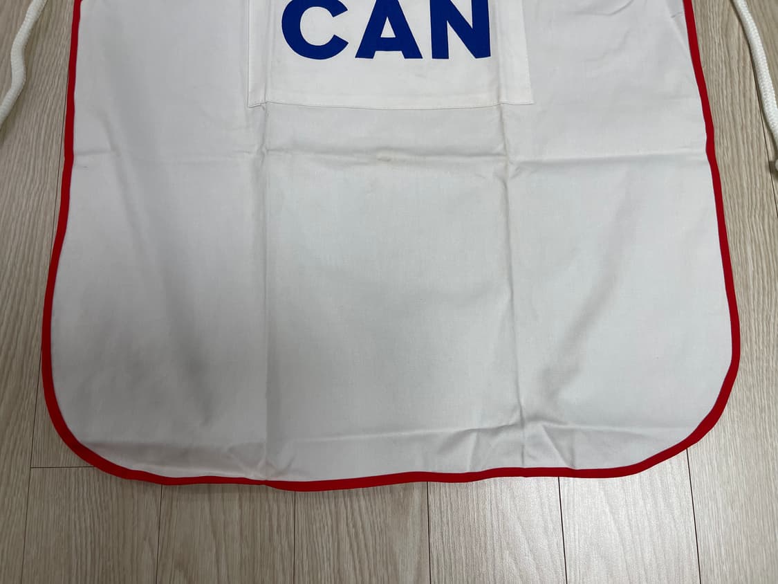 선토리 비어 캔 빈티지 앞치마 17번 90s OLD 상품이미지3