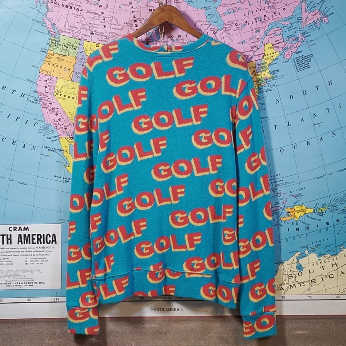 골프왕 3D 로고 니트 상품이미지4