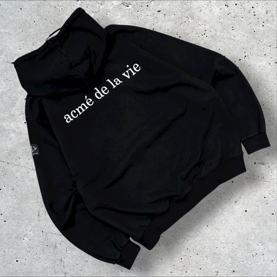 [2] 아크메드라비 도넛 후드티 블랙 B245 상품이미지2