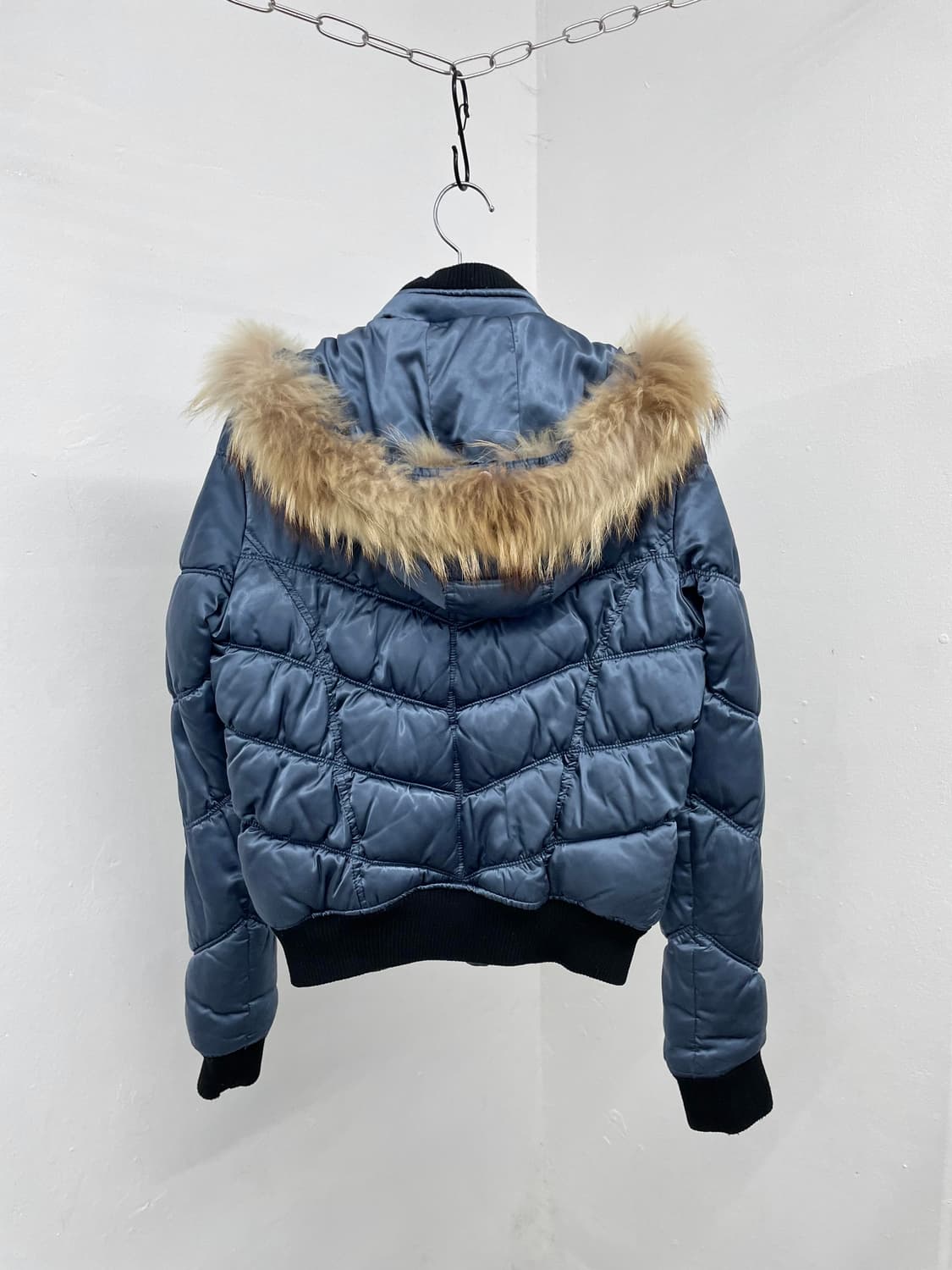 DOHC y2k 새틴 퀼팅 패딩 상품이미지9