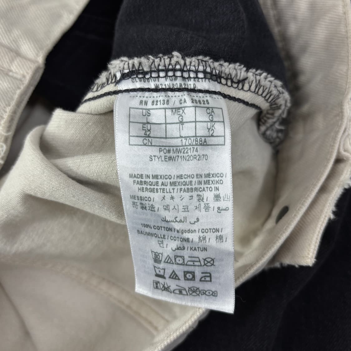 게스 투톤 데님 자켓 상품이미지6