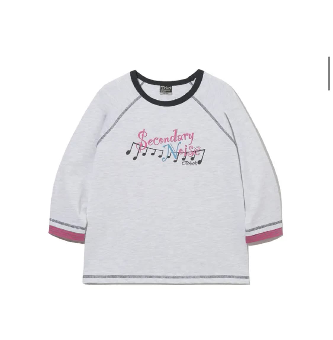 테켓 Flow Note L/S Tee Melange Gray 상품이미지1