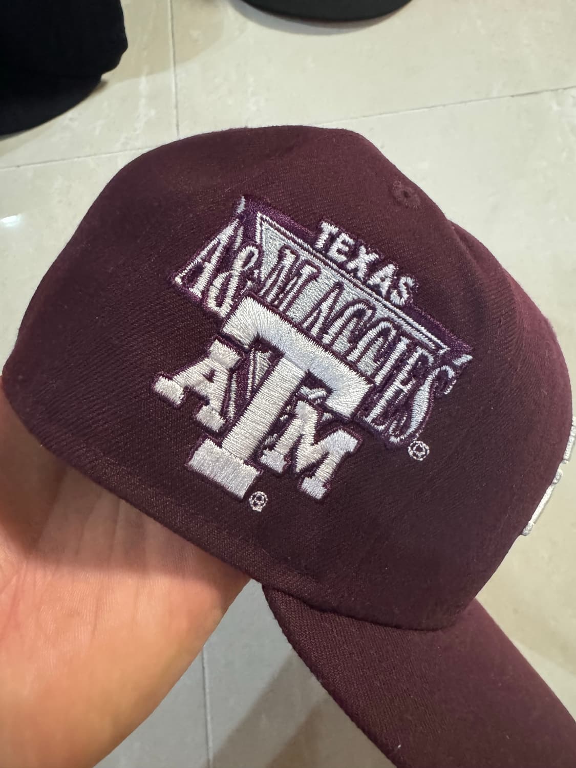 뉴에라 텍사스 a&m aggies 캡 미시착 5/8 처분  상품이미지2